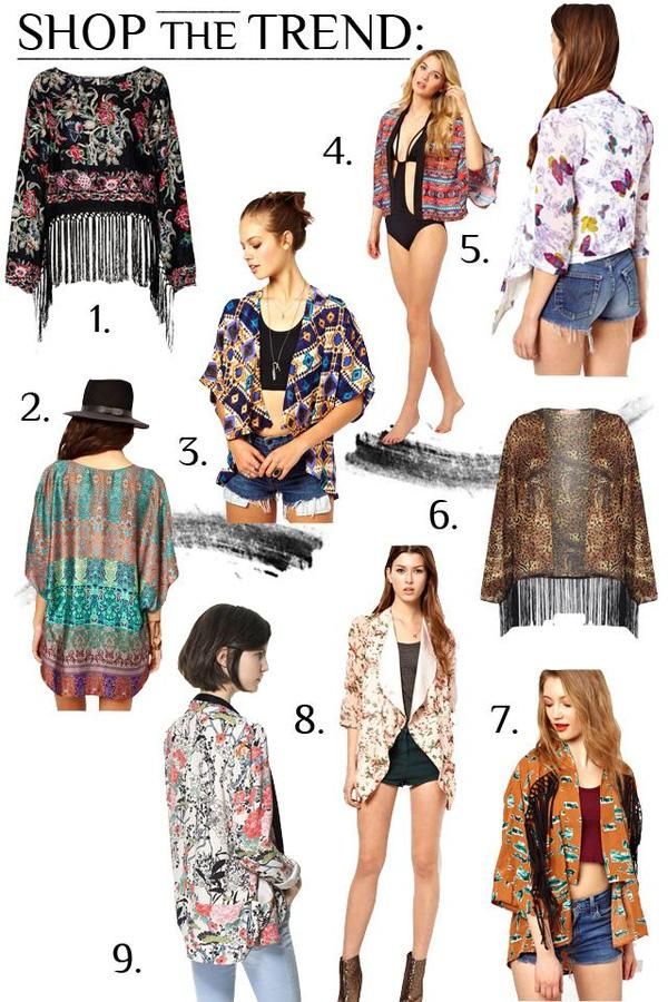 Kimono jacket biến tấu khi kết hợp với nhiều trang phục khác